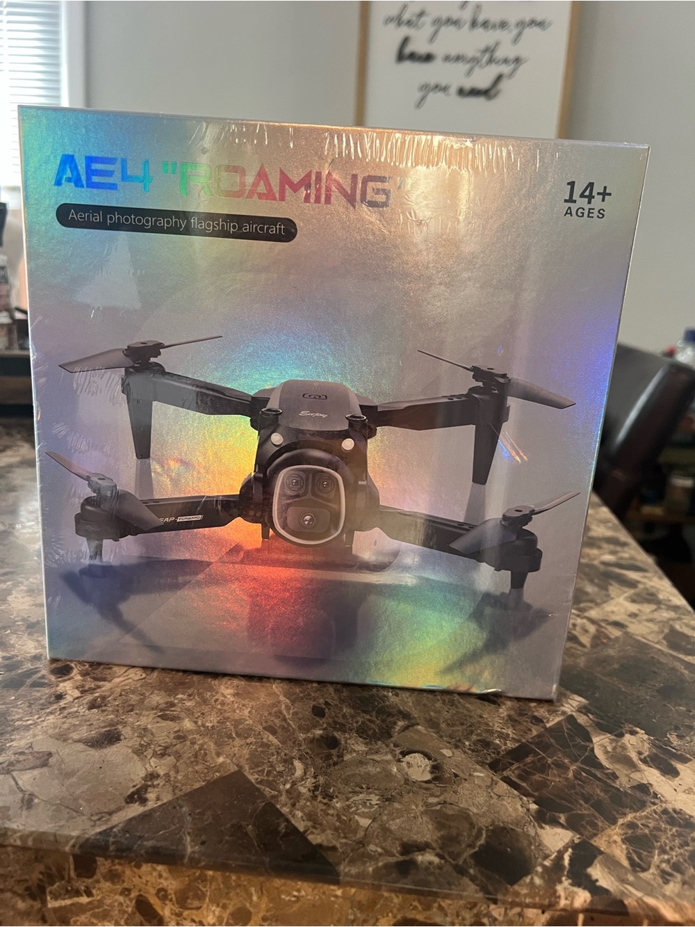 AE4 Proaming Aerial Photography Drone - Black